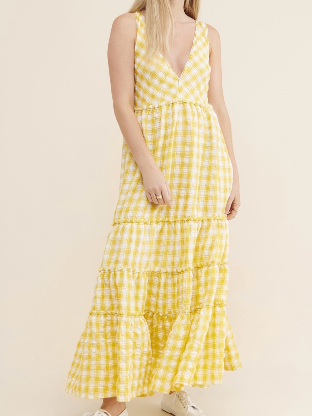 Free People Beach Club Maxi Dress Size Small